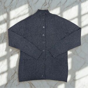 Orvis – 100% Cashmere Cardigan – Women’s S – Charcoal Gray